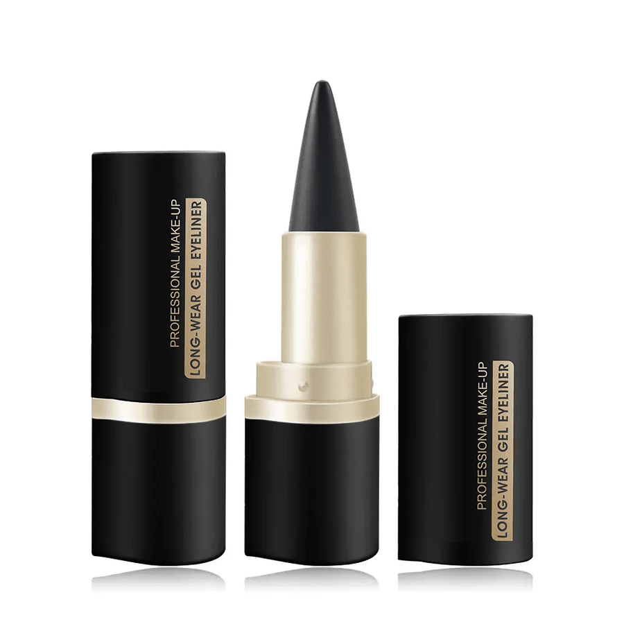 Matte Black 3 - dimensional Gel Eyeliner Waterproof Quick - Drying and Long - Lasting - Sccoti