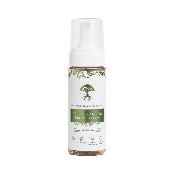 Deep Cleansing Facial Foam, 150ml - Sccoti