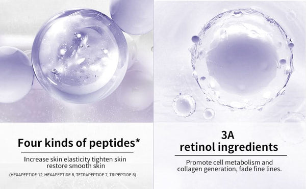 LANBENA Retinol Serum for Face, Retinol Serum with Hyaluronic Acid for Wrinkles and Fine Lines, Renew and Plump Night Facial Serum for Glowing Skin, Serum for Sensitive Skin, 30ml - Sccoti