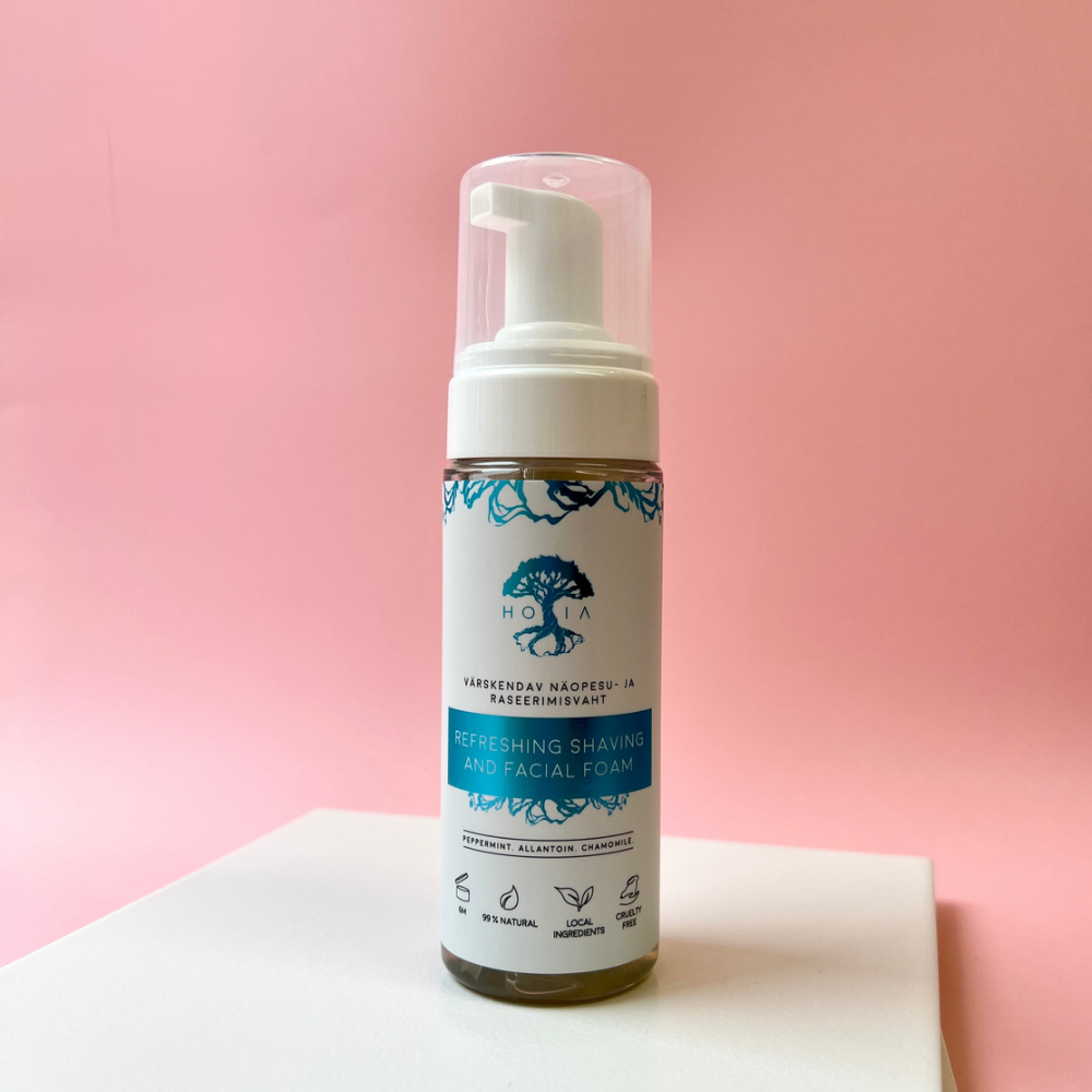 رغوة منعشة للحلاقة والوجه، 150 مل