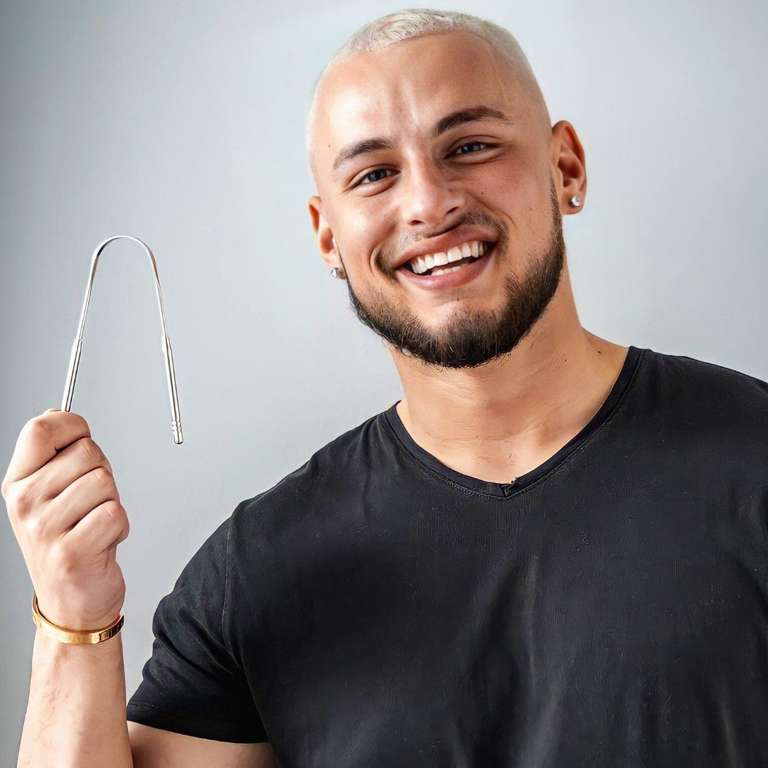 Tongy™ - Raspador de Língua Antibacteriano