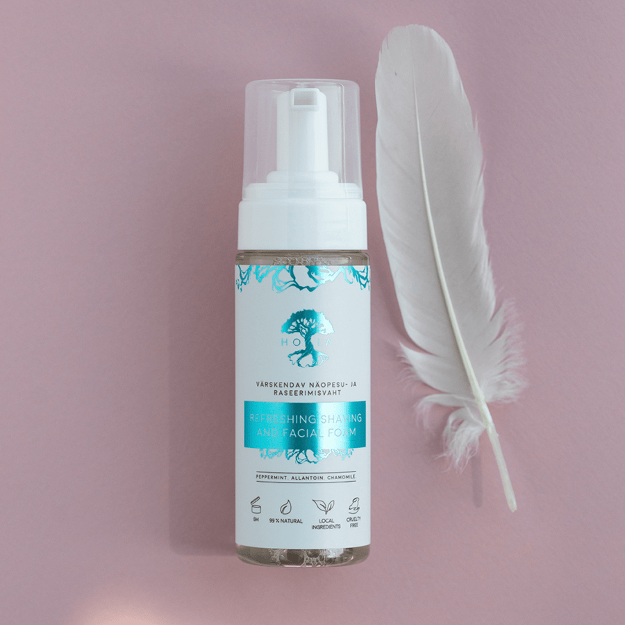 Refreshing Shaving and Facial Foam, 150ml - Sccoti