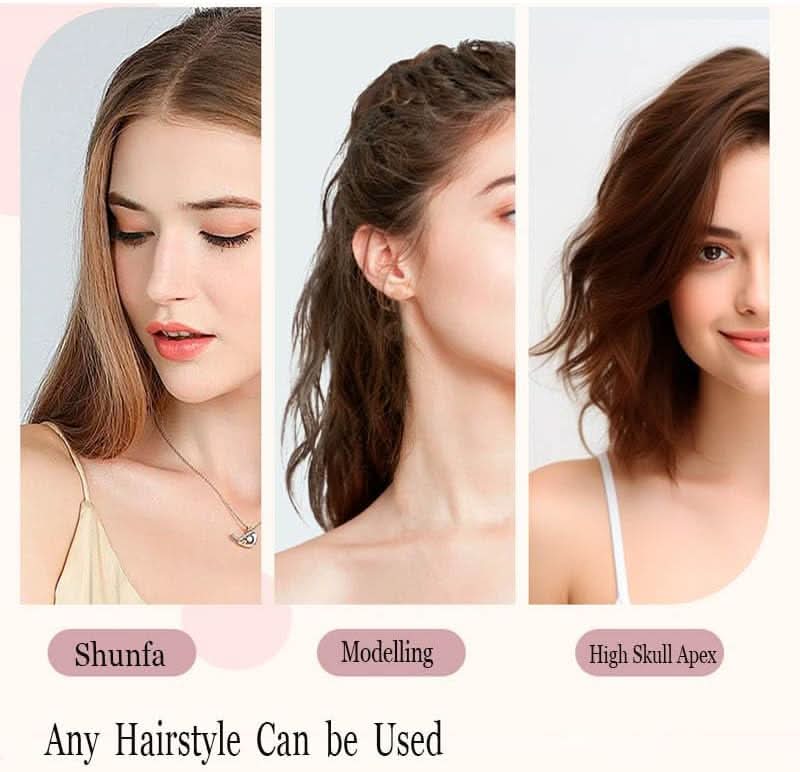 Volumizing Wide Toothed Fluffy Curly Hair Comb for All Hair Types - Deer Antlers Design - Sccoti