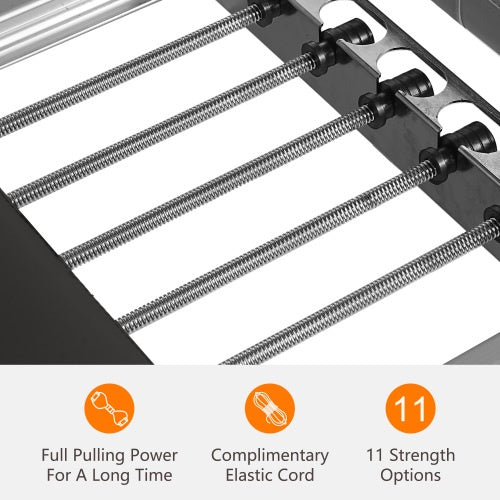 Pilates Core Bed, Foldable Home High Quality, Yoga Studio Commercial Fitness Equipment, Black