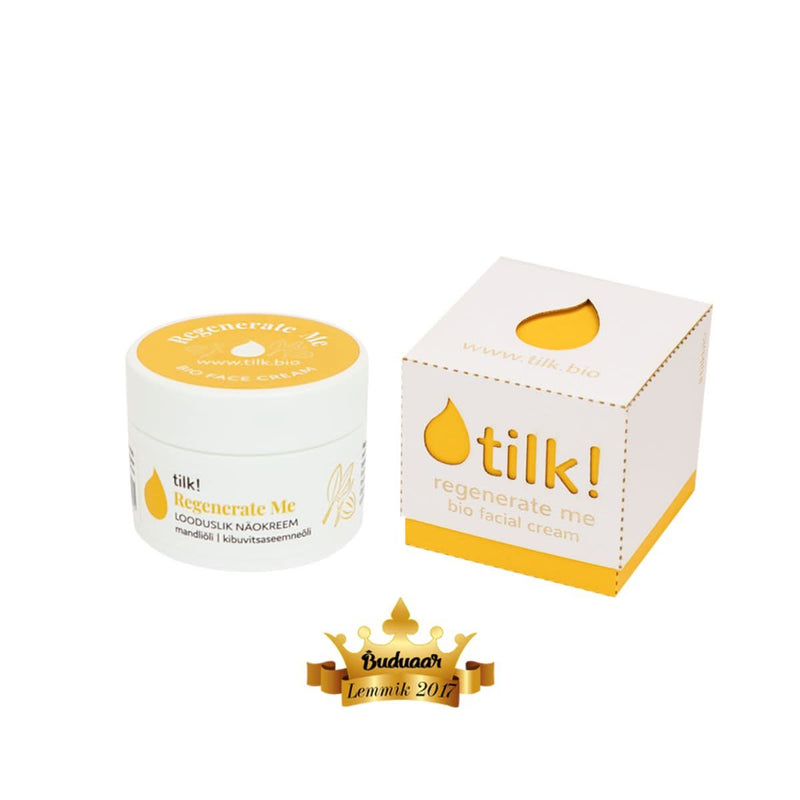 Regenerate Me Face Cream with Carrot Oil for Normal and Combination Skin, 50ml - Sccoti