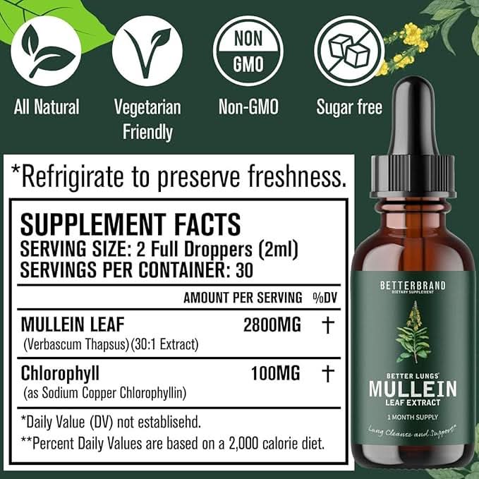 Mullein Leaf Extract - Sccoti