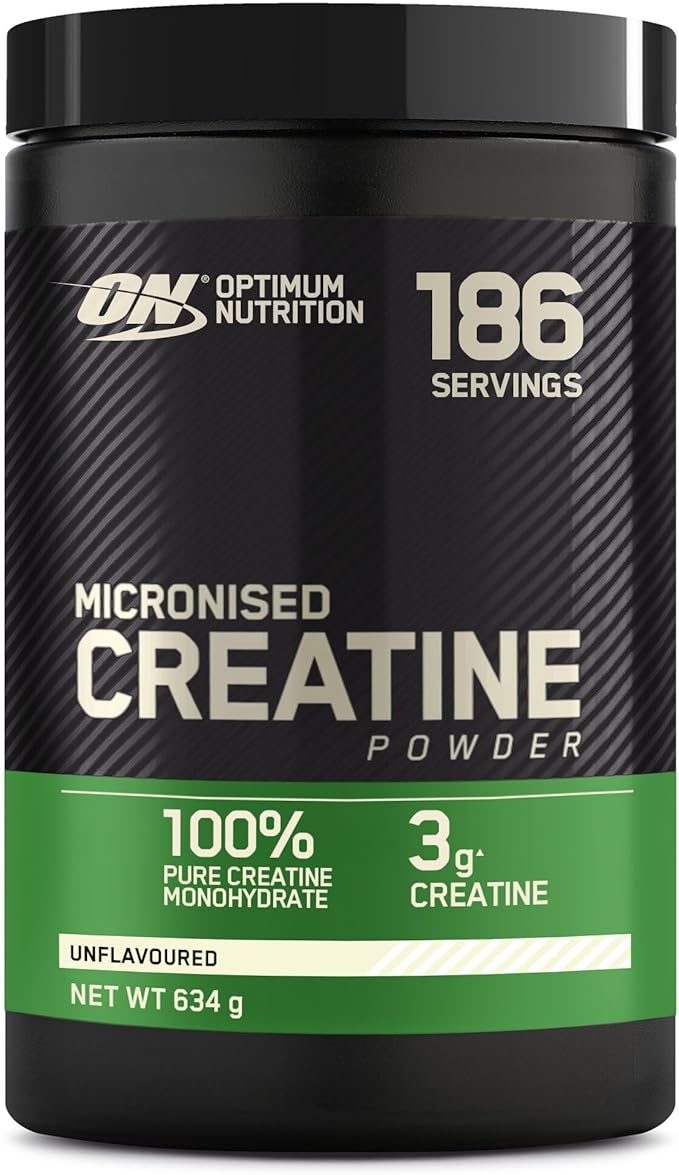 Mikronisiertes Kreatin-Monohydrat-Pulver von Optimum Nutrition, 100 % rein