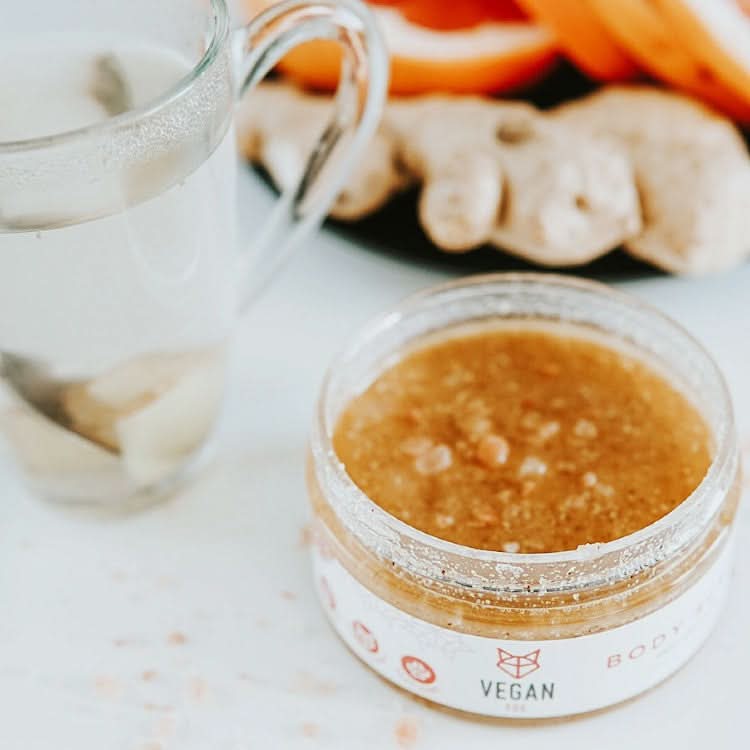 Anti - cellulite Body Scrub Ginger, 300 g - Sccoti