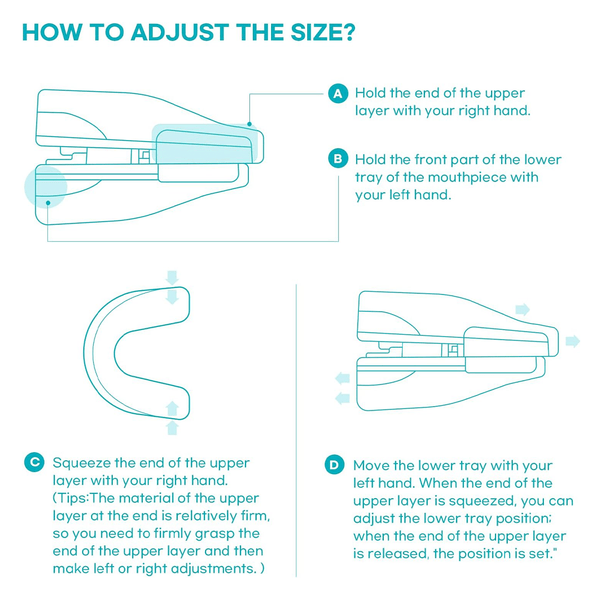 Flexible and adaptable anti - snoring and sleep apnea orthosis - Sccoti