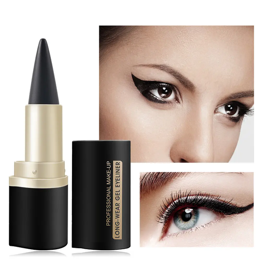 Eyeliner gel 3D noir mat, waterproof, séchage rapide et longue tenue