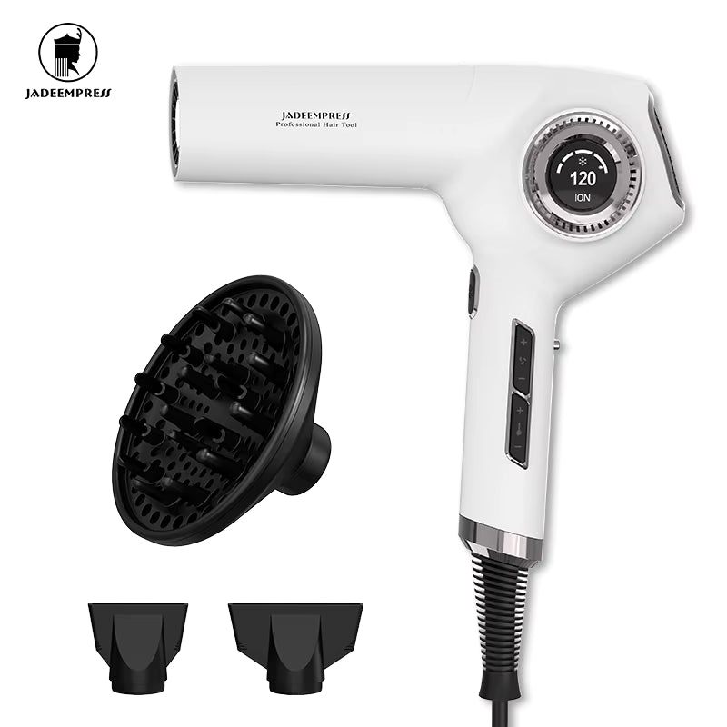 Professional Beauty Salon Smart Hair Dryer Negative Ionic Leafless High Speed Motor Drier Portable Salon Blow Hair Dryer