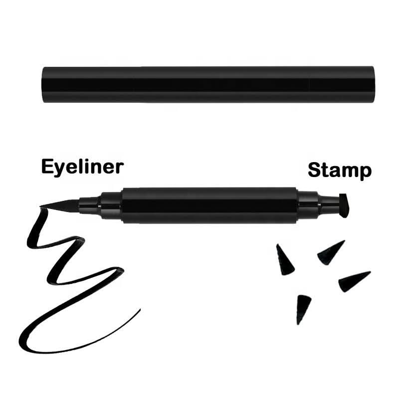 The Latest Makeup Stamp Pattern Waterproof Long Lasting Vegan Fast Dry Private Label Liquid Eyeliner - Sccoti