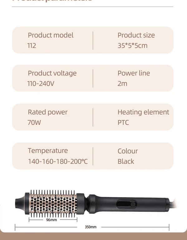 Professional 5 - in - 1 Curling Iron Set with Removable Barrels Create Loose Waves, Tight Curls, and Beachy Rings for Hair Types - Sccoti