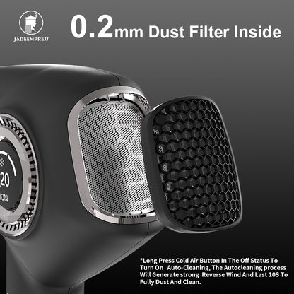 Professional Beauty Salon Smart Hair Dryer Negative Ionic Leafless High Speed Motor Drier Portable Salon Blow Hair Dryer