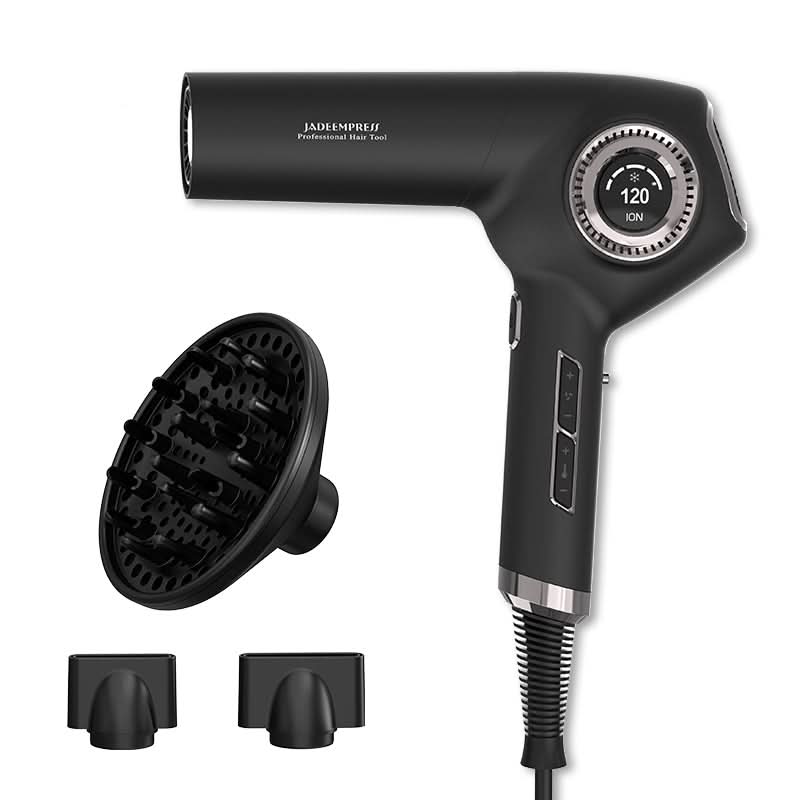 Professional Beauty Salon Smart Hair Dryer Negative Ionic Leafless High Speed Motor Drier Portable Salon Blow Hair Dryer - Sccoti