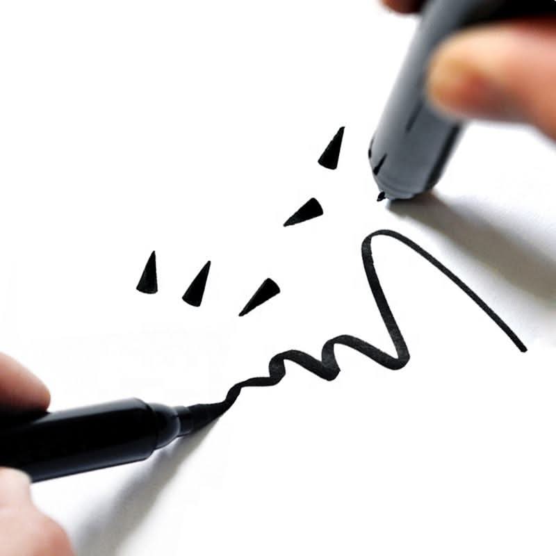 The Latest Makeup Stamp Pattern Waterproof Long Lasting Vegan Fast Dry Private Label Liquid Eyeliner - Sccoti