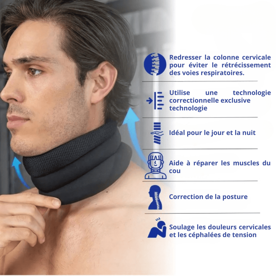 Sccoti™ - 2 en 1 Anti - Ronflement et Soulagement des douleurs cervicales - Sccoti
