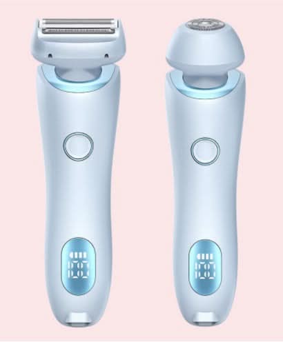 2 in 1 Livora Electric Shaver, Silkglide Pro, Trimmer for ๐๐ฎ๐๐ข๐ ๐๐๐ข๐ซ, Wet & Dry, Ipx7 Waterproof, Blade Replaceable, Epilator ๐๐๐ข๐ง๐ฅ๐๐ฌ๐ฌ