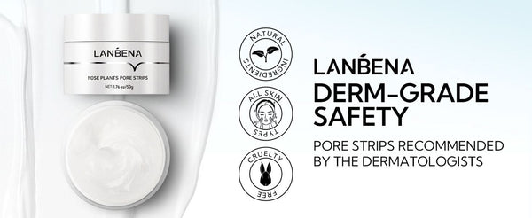 LANBENA Anti - Blackhead Peel Off Mask - Removes Blackheads from Face and Nose - Sccoti