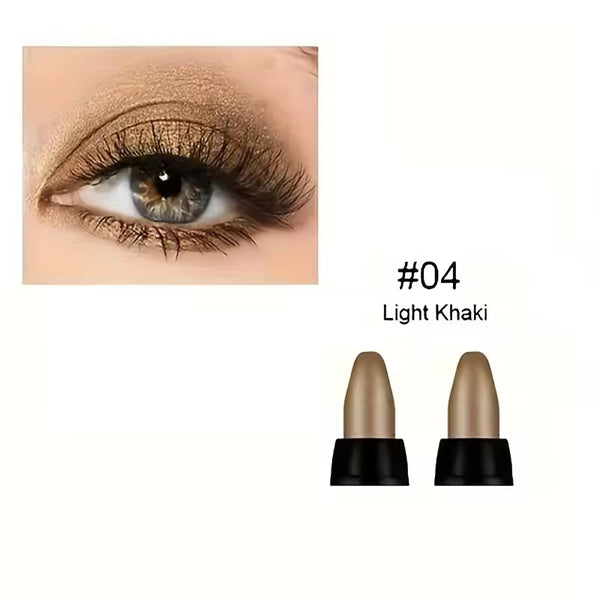 Sombra de Ojos Perlada de 16 Colores, Maquillaje de Ojos con Purpurina Colorida, Impermeable de Larga Duración, Sombra de Ojos que No se Corre