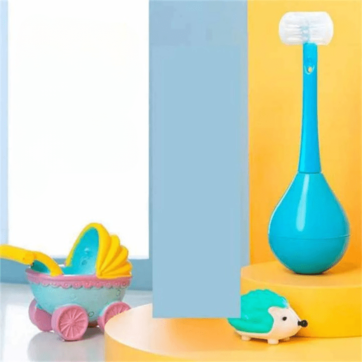 Three - sided children's toothbrush - Sccoti