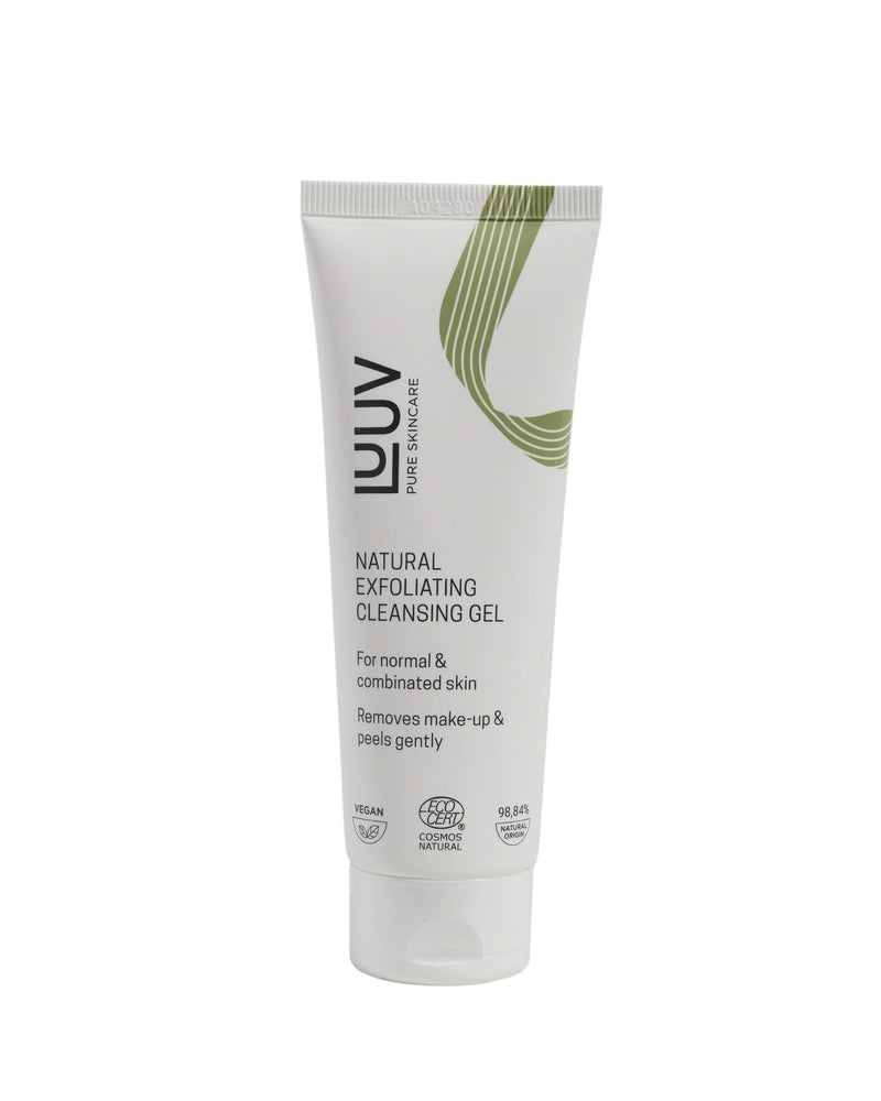 Natural Exfoliating Cleansing Gel with Bamboo, 75ml - Sccoti