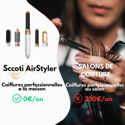 Sccoti AirStyler 5 en 1 : votre solution de coiffure ultime