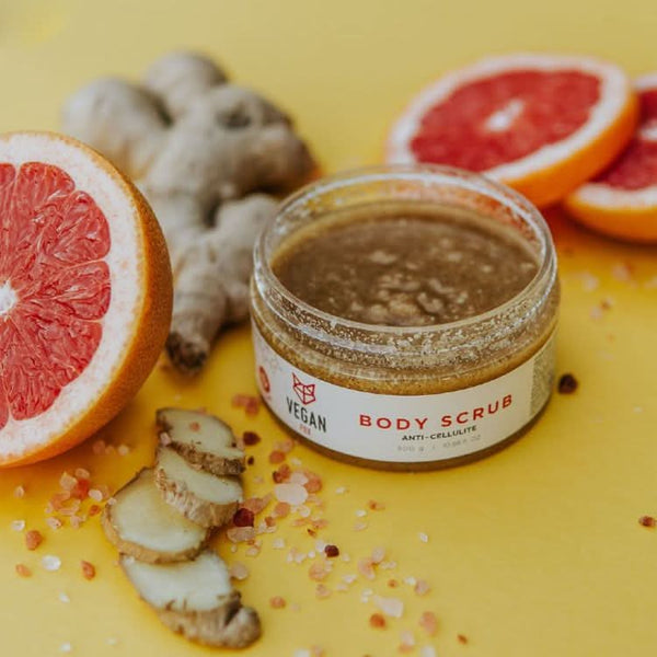 Anti - cellulite Body Scrub Ginger, 300 g - Sccoti