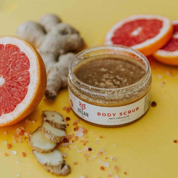 Anti - cellulite Body Scrub Ginger, 300 g - Sccoti