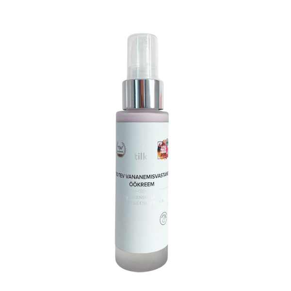 Nourishing Anti - Ageing Night Cream with Lavender and Black Garlic, 50ml - Sccoti